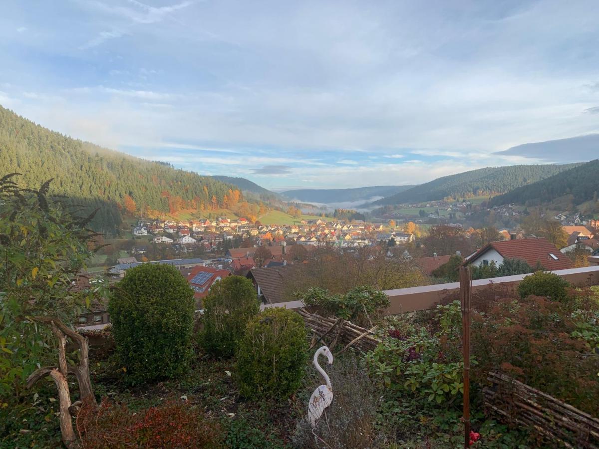 Appartement Mit Herrlicher Aussicht Uebers Murgtal Baiersbronn Extérieur photo