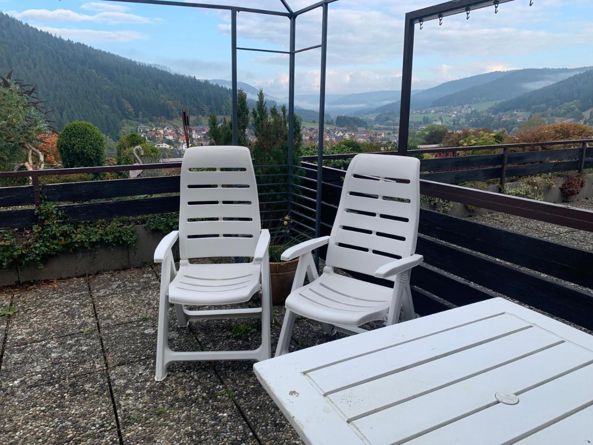 Appartement Mit Herrlicher Aussicht Uebers Murgtal Baiersbronn Extérieur photo