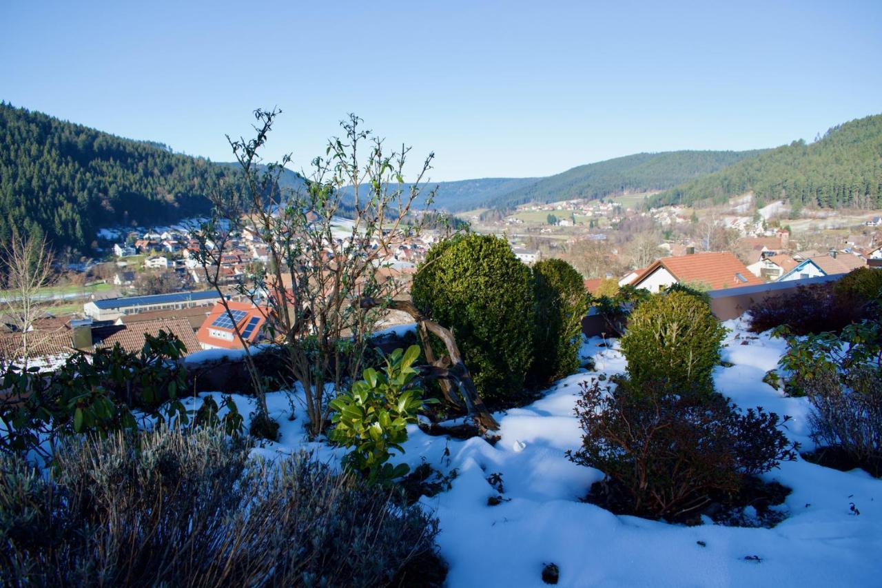 Appartement Mit Herrlicher Aussicht Uebers Murgtal Baiersbronn Extérieur photo