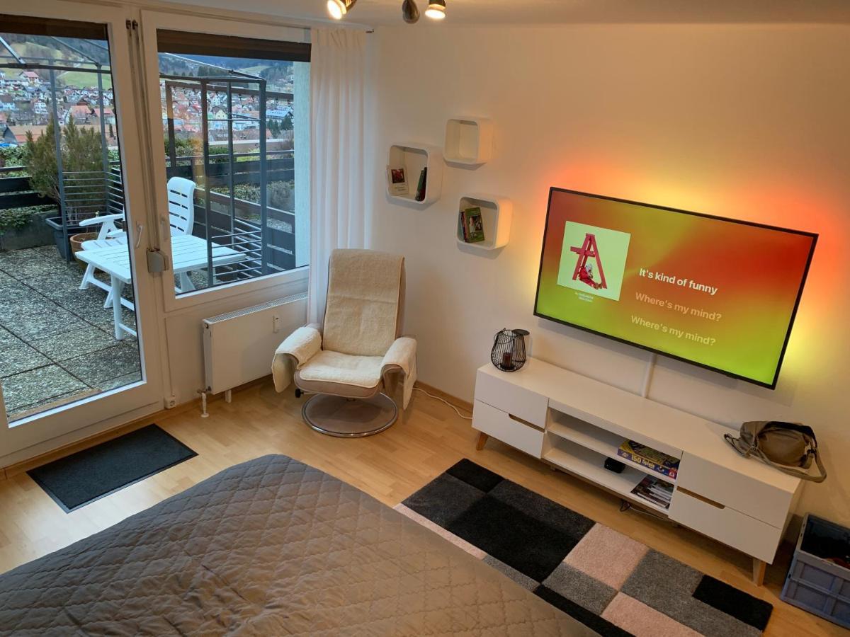 Appartement Mit Herrlicher Aussicht Uebers Murgtal Baiersbronn Extérieur photo
